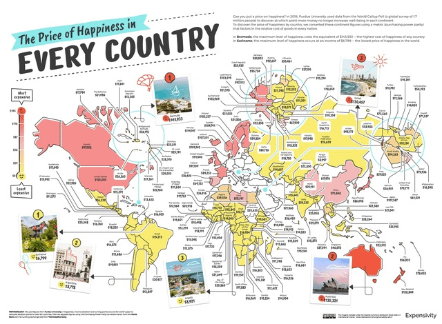 Price-of-Happiness-in-Every-Country_Map-World