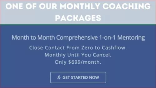 Monthly coaching packages